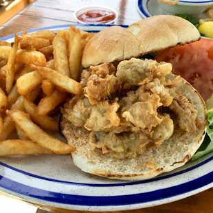 Fried Oyster Sandwich