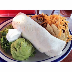 Blackened Tuna Burrito