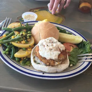 Crab Cake Sandwich