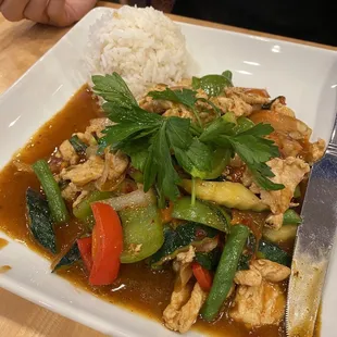 Spicy Basil with Chicken