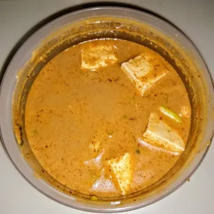 Massaman Curry tofu.