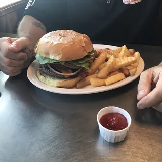 Kansas St. Cowboy Burger