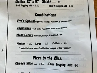 Vito's Pizzeria of Pinehurst