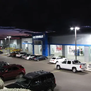 Rudolph Chevrolet at night