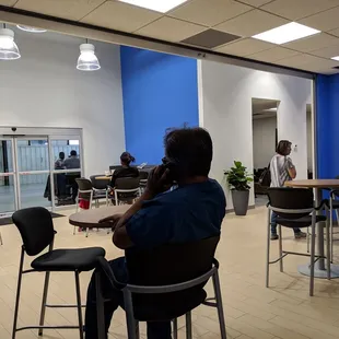 Waiting area.