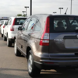 Al new 2012 Honda CR-V! We have tons to choose from.