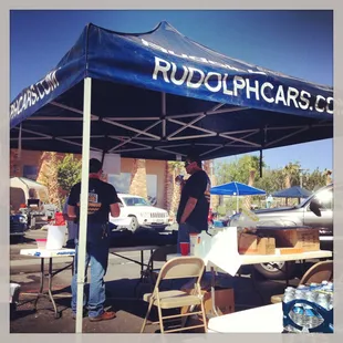 Rudolph sponsors Ft. Bliss Blues and Que at Freedom Crossing!