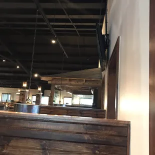 A look back toward the front door