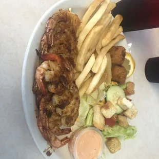 a plate of food