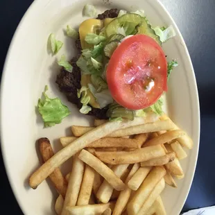 Burger no bun