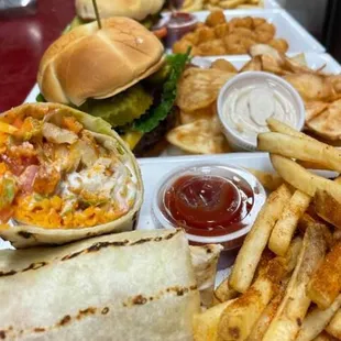 burritos and wraps, wraps, food, burrito