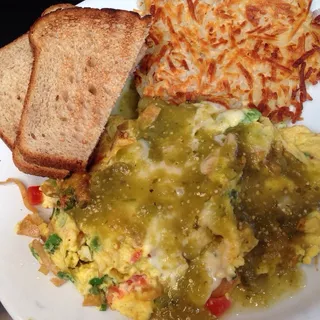Chilaquiles Scramble