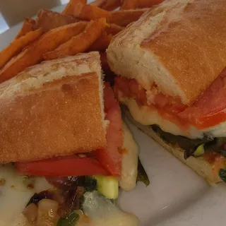 Hot Veggie Sandwich