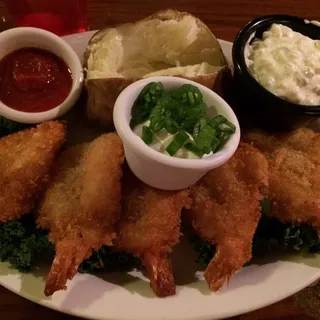 Golden Fried Prawns