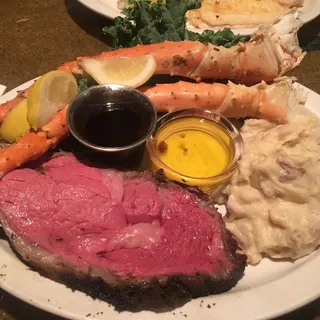 Prime Rib & King Crab