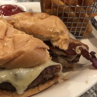 Bacon Swiss Kobe Burger