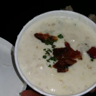 Clam chowder