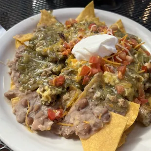 Breakfast nachos