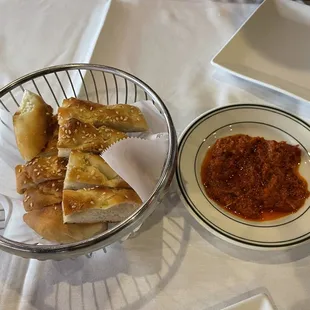 Delicious complimentary bread (2.16.22)