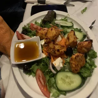 Greek Salad With Chicken