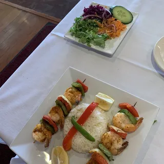 Shrimp Shish Kebab