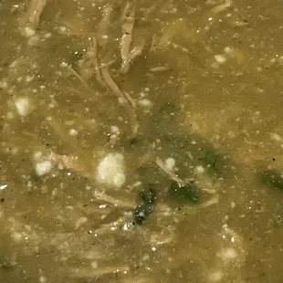 Chicken tortilla soup.