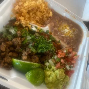 Carne Asada Plate