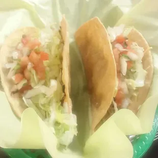 Chicken Hard Shell Tacos