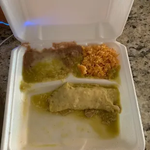 Taco-Enchilada Plate