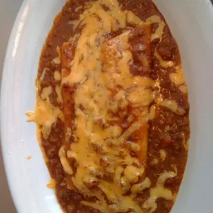 Cheese enchiladas!