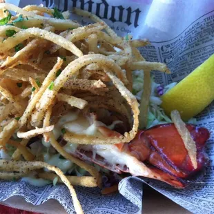 Lobi Pop, $10...bland coleslaw