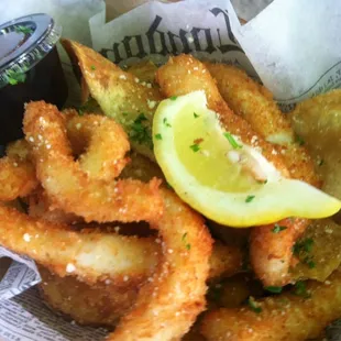 Calamari, $8