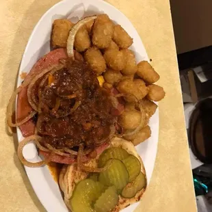 Rudy's FRIED BOLOGNA SANDWICH!