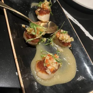 Scallops - highly recommend!