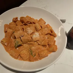 Vodka sauce pasta