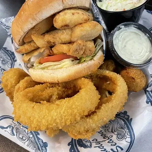 Regular fish sandwich