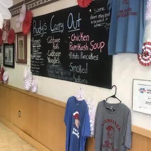 Carry out menu
