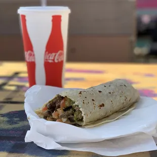 Carne Asada Burrito