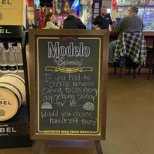 The entrance with humor