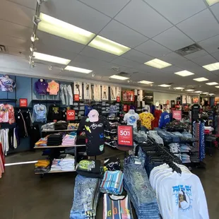 Our Entire Men's Department.