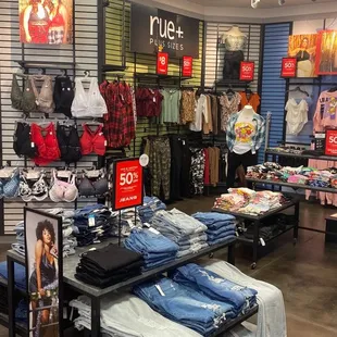 A little more.! Here and There.! Come and shop everywhere!! #Rue21