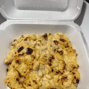 Mac &amp; cheese with bacon