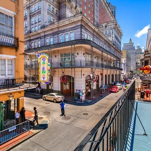 Conti Room Balcony over Bourbon