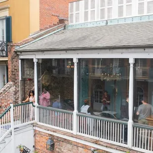 Mezz Bar and Courtyard