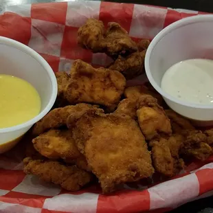 Bayou alligator nuggets