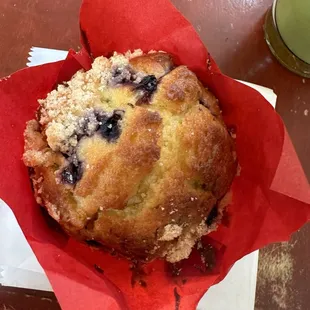 Blueberry muffin