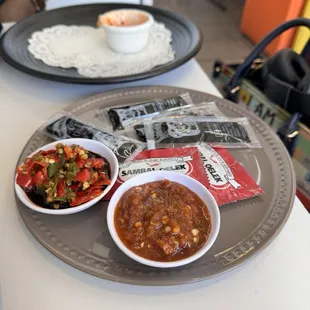 Love the chili sauces!