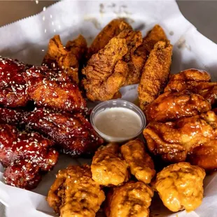 chicken wings, poultry, bbq chicken, chicken wings and fried chicken, fried chicken, fried chicken wings, chicken, food, bbq wings