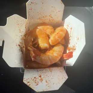 Freshly Spiced Steamed Shrimp with a dab of &quot;Old Bay&quot;!
