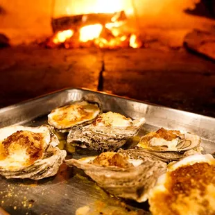 Charbroiled Oysters